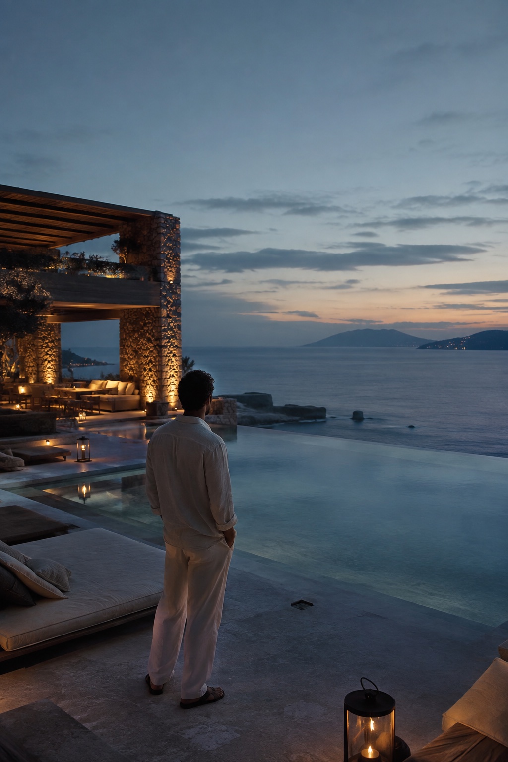 Lifestyle & guest experience: illustrative AI-generated hospitality image